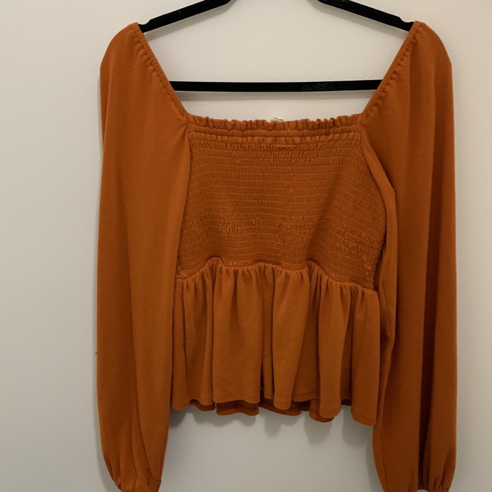 Fashion on earth off the shoulder peplum top - Picture 8 of 11